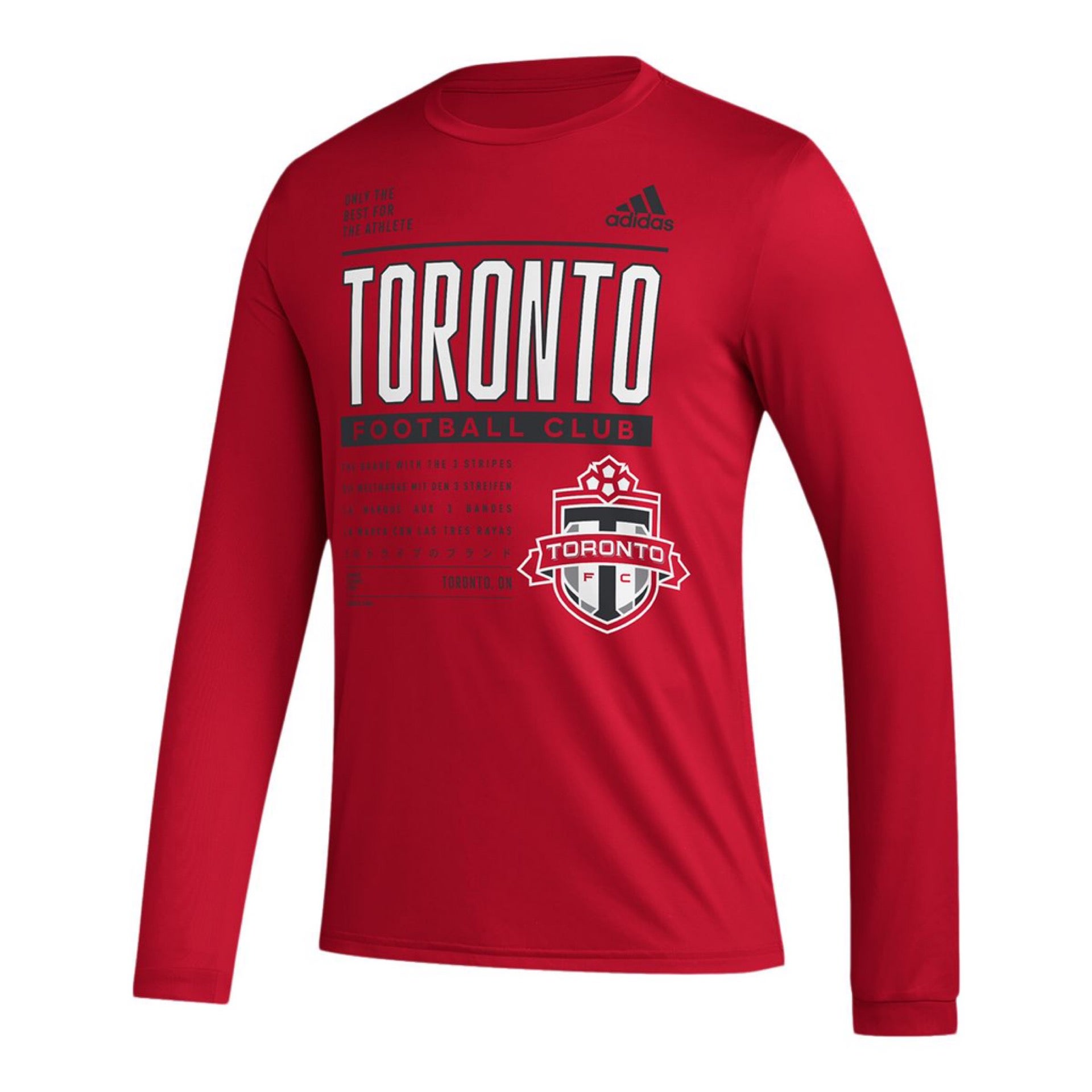 Adidas - TFC Graphic Longsleeve Tee | F.C. SOCCER INC.