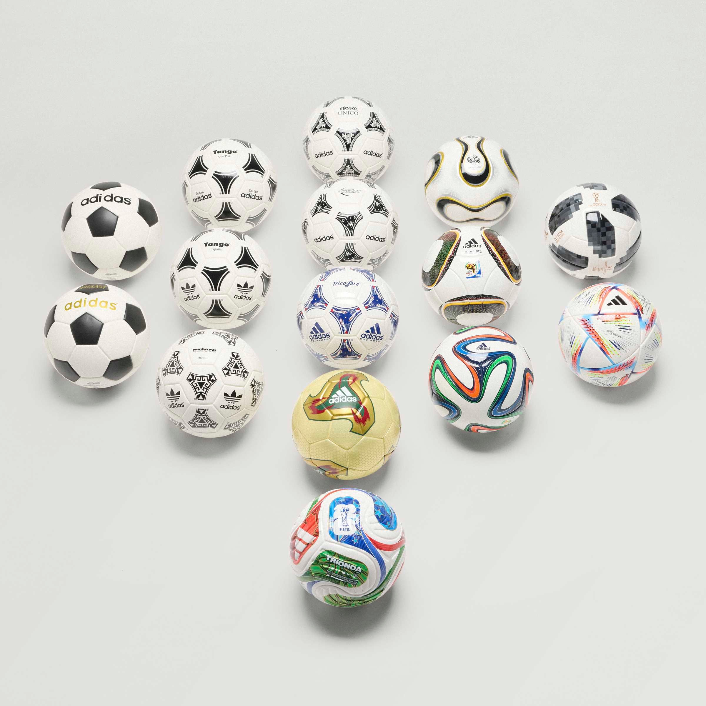 adidas FIFA World Cup Historical Mini Ball Set | F.C. SOCCER INC.
