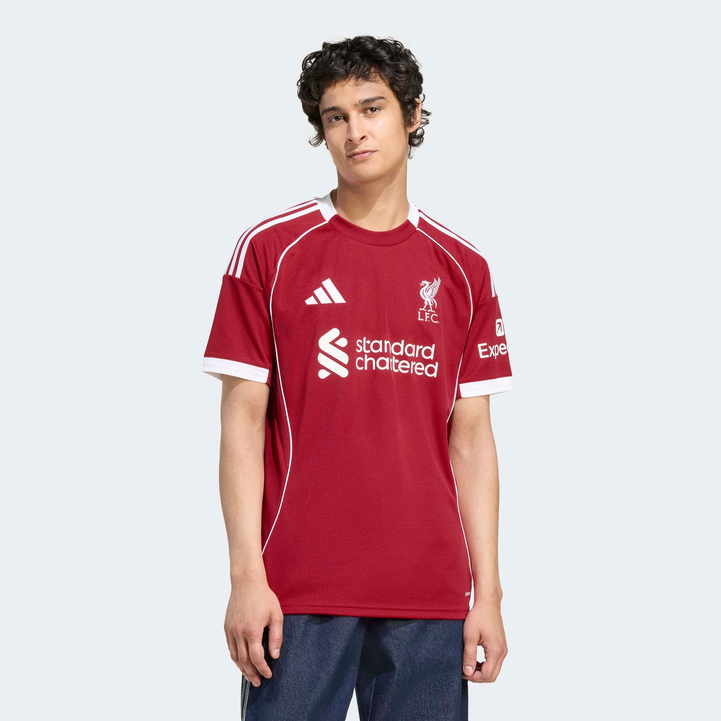 adidas Liverpool FC 25/26 Home Jersey | F.C. SOCCER INC.