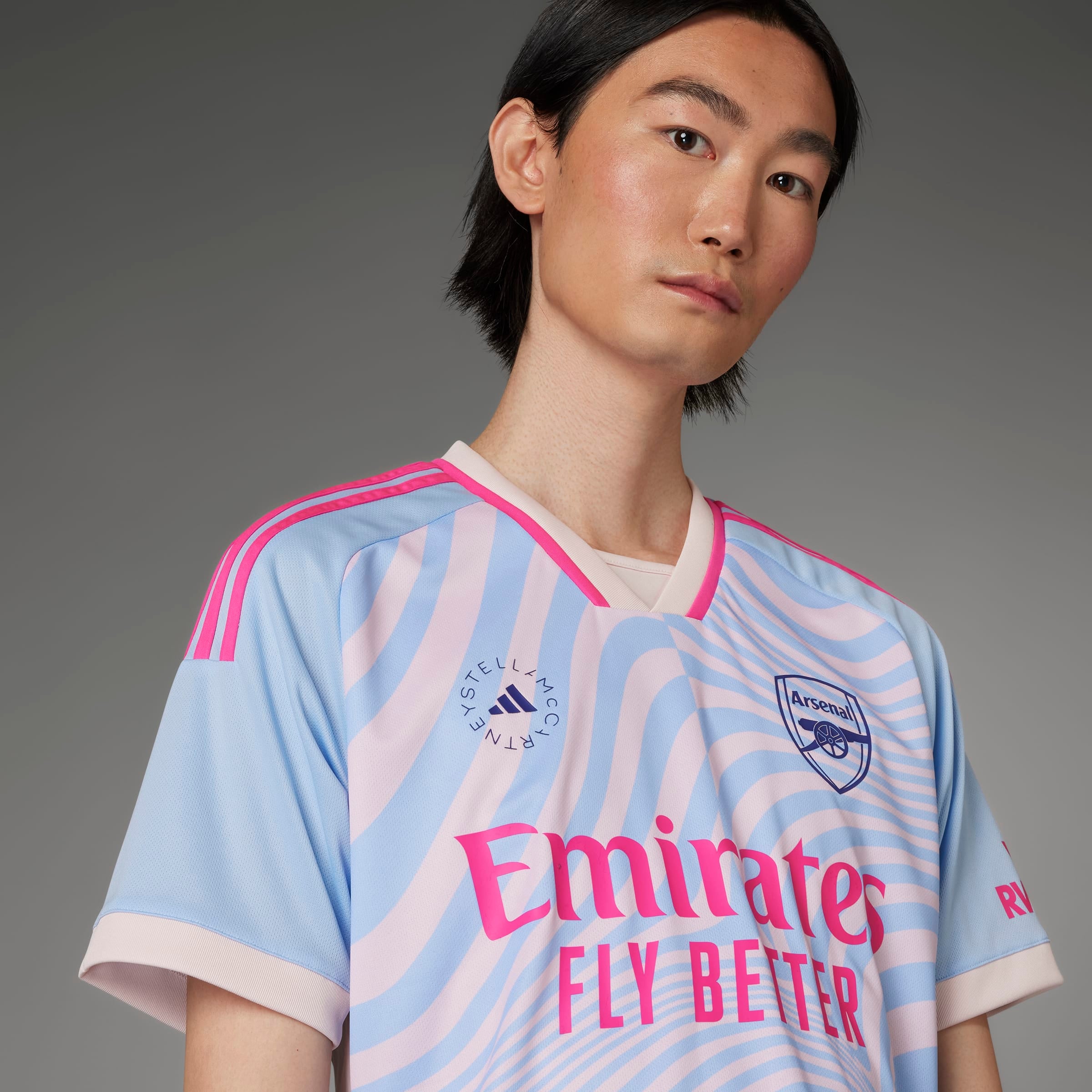 Stella Mccartney Arsenal Football Kits For Juniors 2023-24 Arsenal